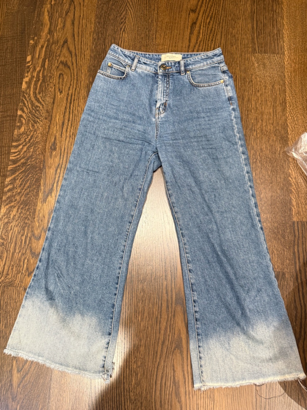 MaxMara Light Blue Straight-Leg Women's Jeans